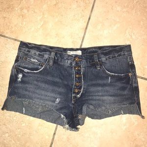 Free People Jean Shorts Size 28